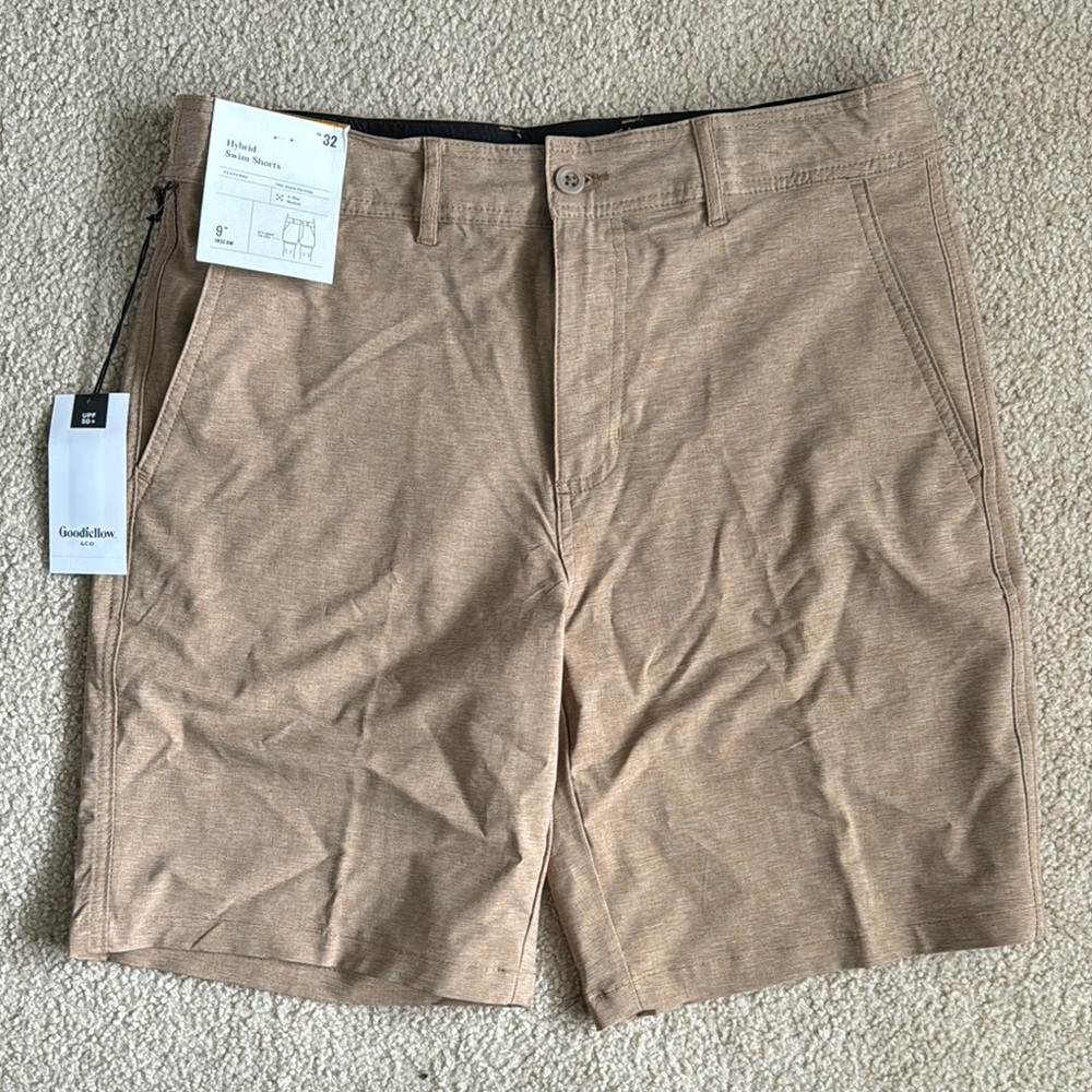 Goodfellow & Co Men's Tan Swim Shorts